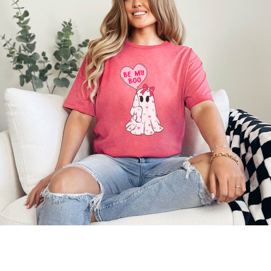 Be My Boo Graphic Tee-Evelyns Fashion