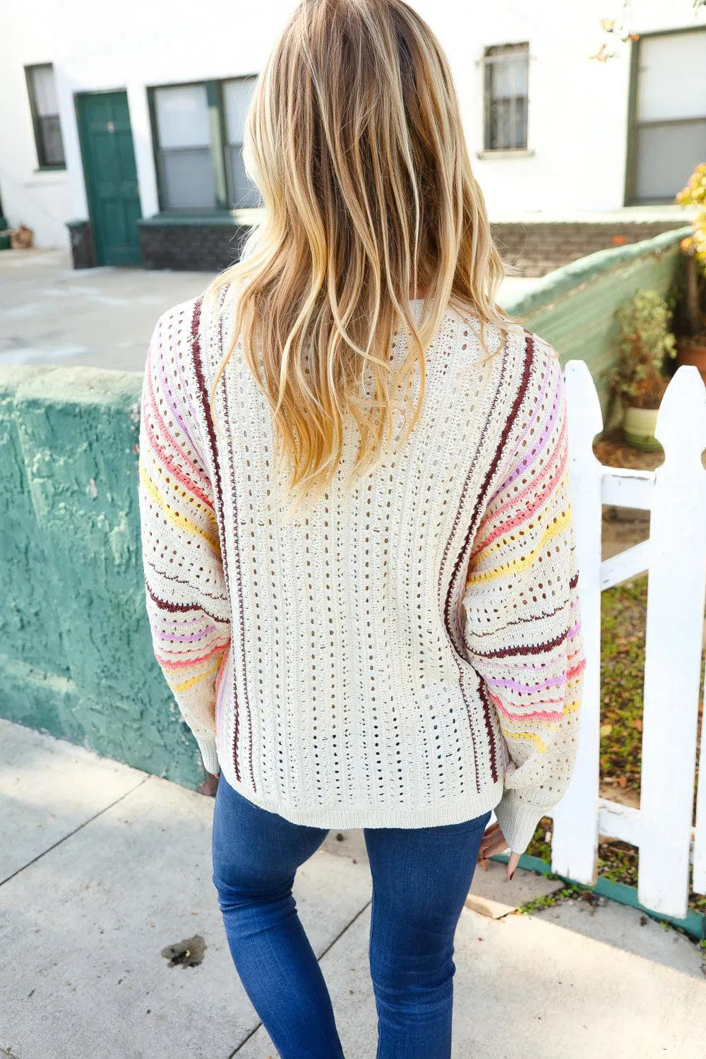 Bohemian Elegance: Dolman Crochet Cardigan-Evelyns Fashion