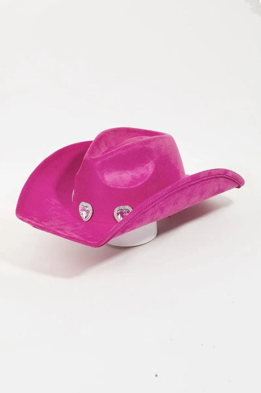 Bold Western Glam: Rhinestone Cowboy Hat-Evelyns Fashion