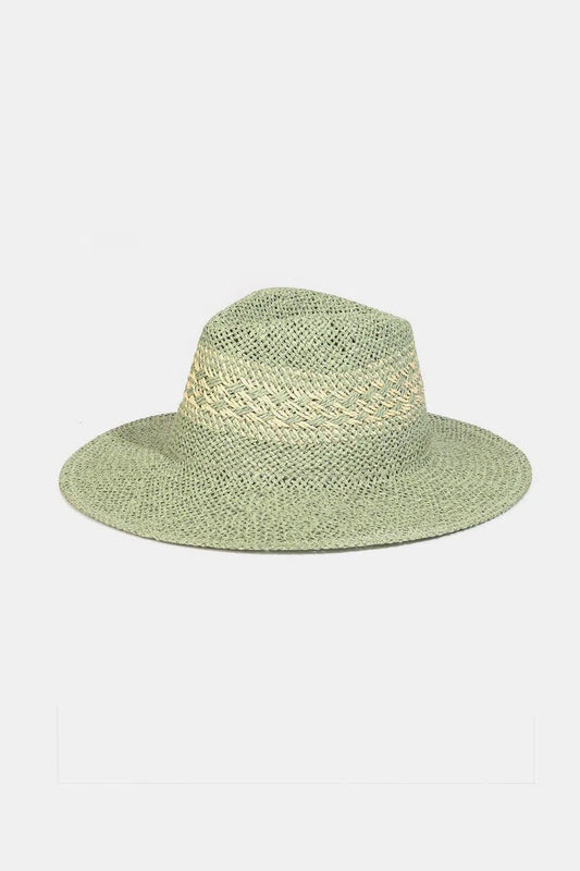 Chic & Sun-Safe: Wide Brim Straw Hat for Every Occasion-Evelyns Fashion