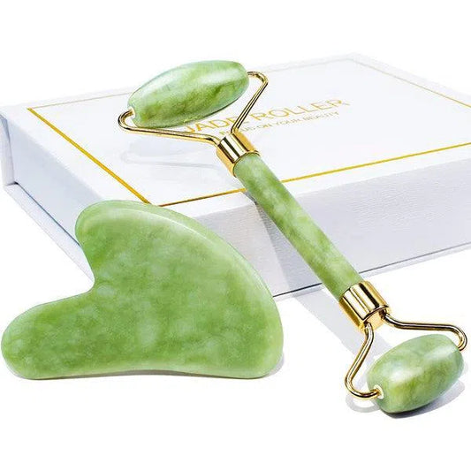 Jade Roller & Gua Sha Gift Box-Evelyn's-Fashion