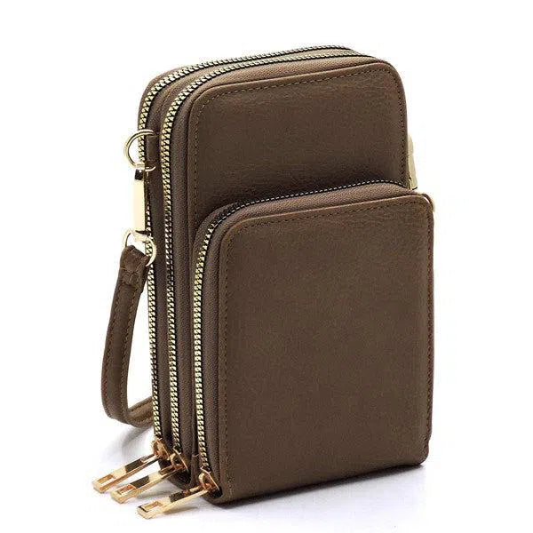 Stay Organized on the Go with Our Sleek Cell Phone Purse-Evelyns Fashion