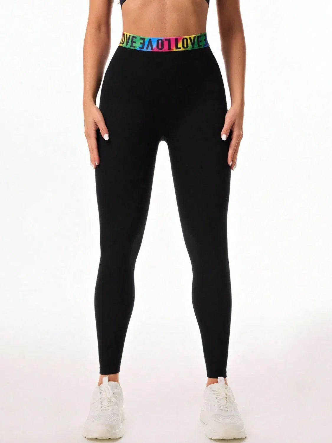 Printed High Waist Leggings – Stylish & Comfortable Activewear, [Evelyns Fashion]