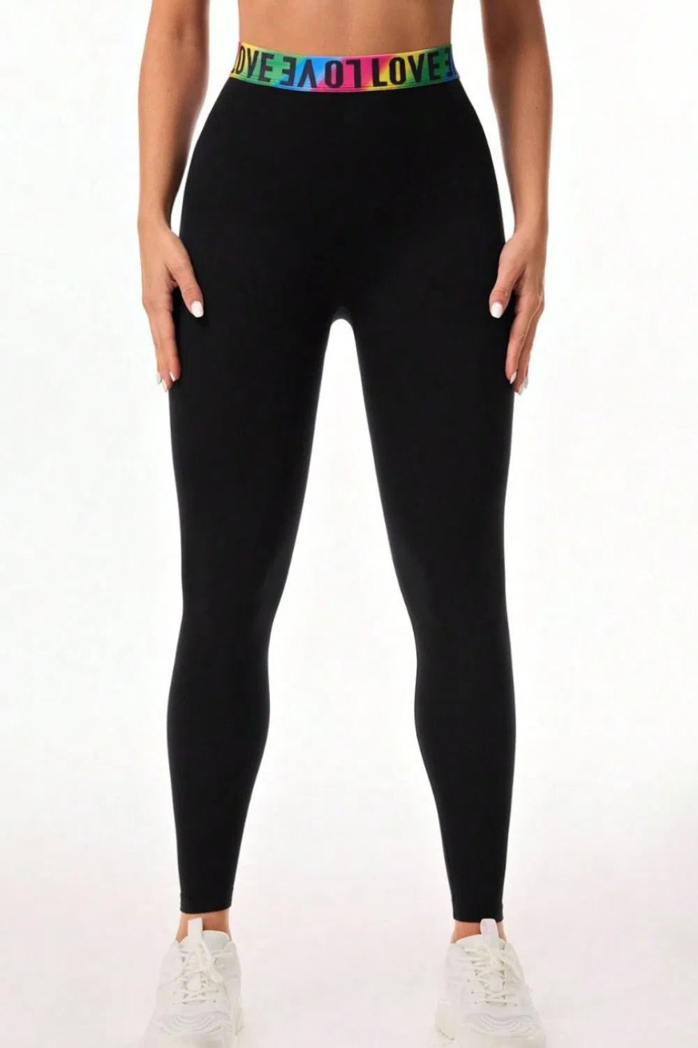 Printed High Waist Leggings – Stylish & Comfortable Activewear, [Evelyns Fashion]