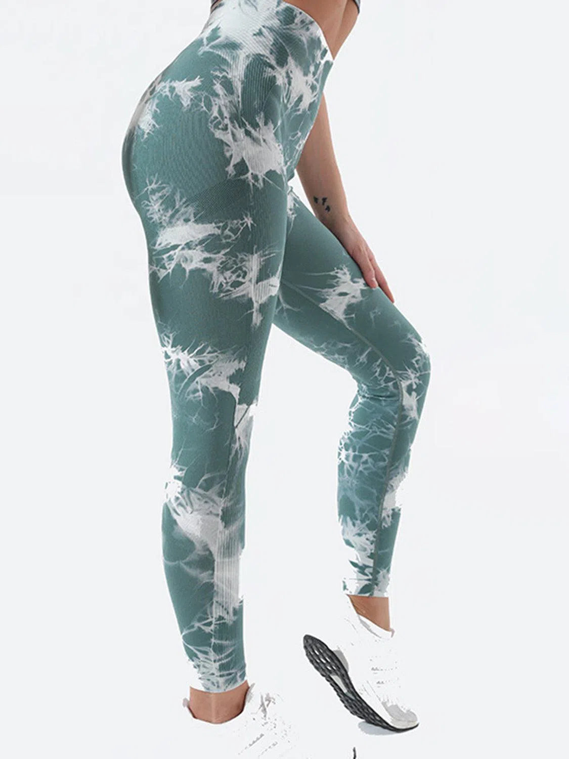 Tie-Dye Leggings – Bold, Comfortable, and Stylish Activewear, [Evelyns Fashion]