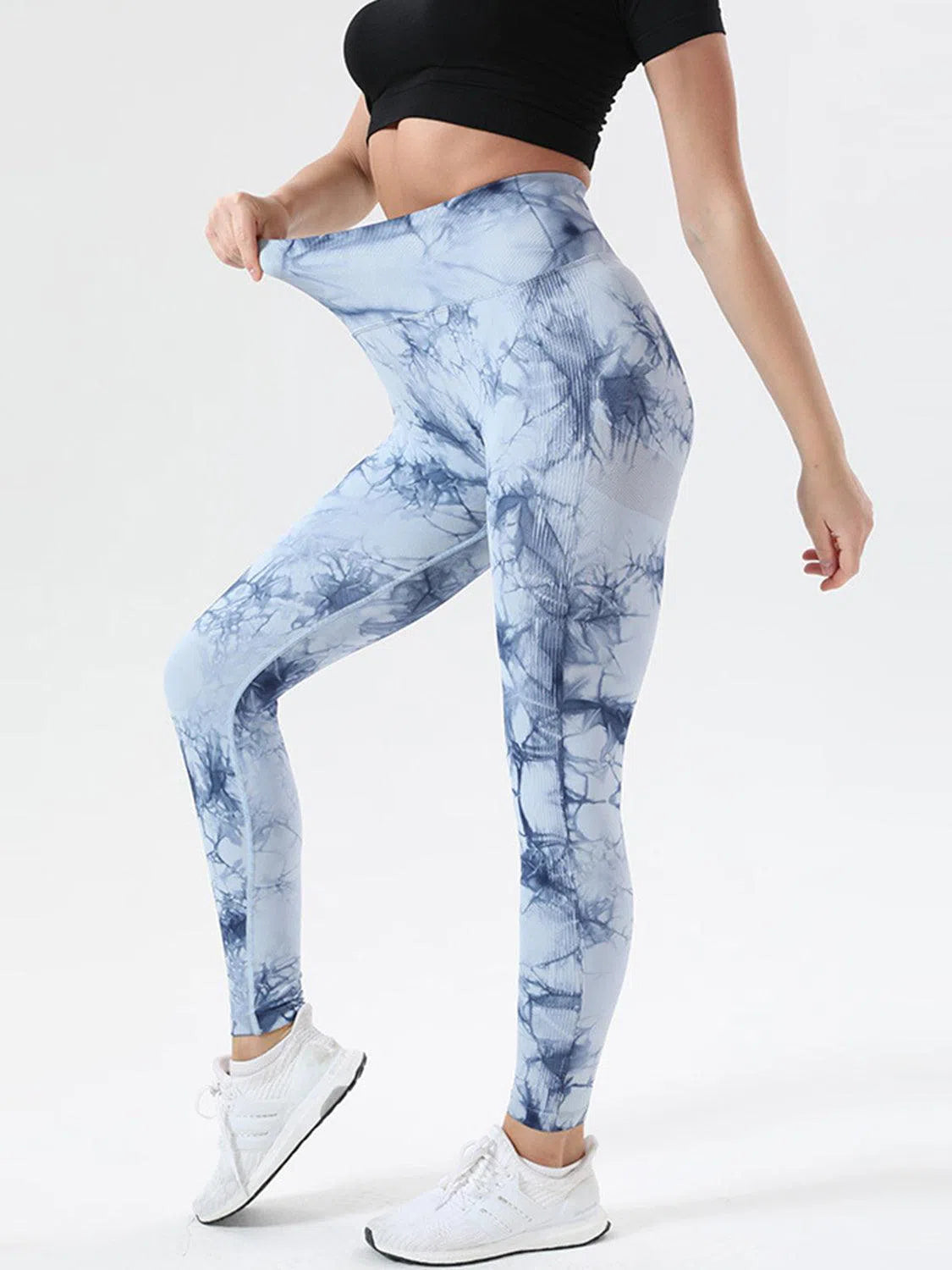 Tie-Dye Leggings – Bold, Comfortable, and Stylish Activewear, [Evelyns Fashion]