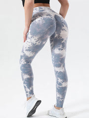 Tie-Dye Leggings – Bold, Comfortable, and Stylish Activewear, [Evelyns Fashion]