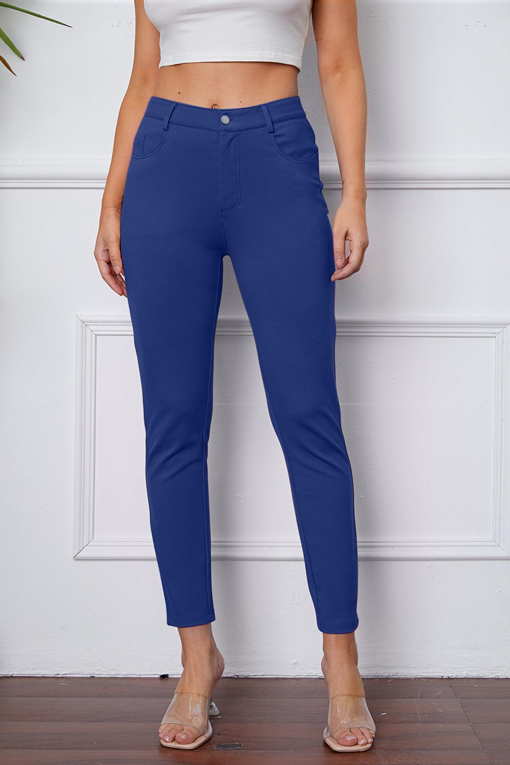 Comfort and Style: Stretchy Stitch Pants for Every Occasion-pants-Trendsi-Evelyns Fashion