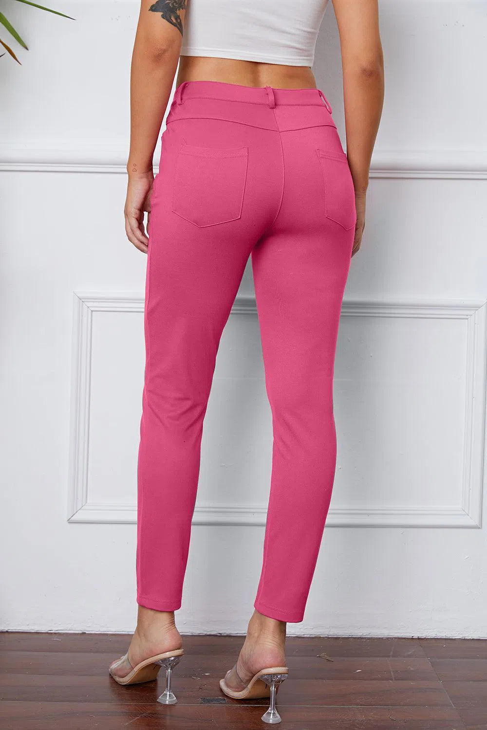 Comfort and Style: Stretchy Stitch Pants for Every Occasion-pants-Trendsi-Evelyns Fashion