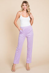 Full-Size Slim Pants – Sleek & Comfortable Fit for Every Occasion, [Evelyns Fashion]