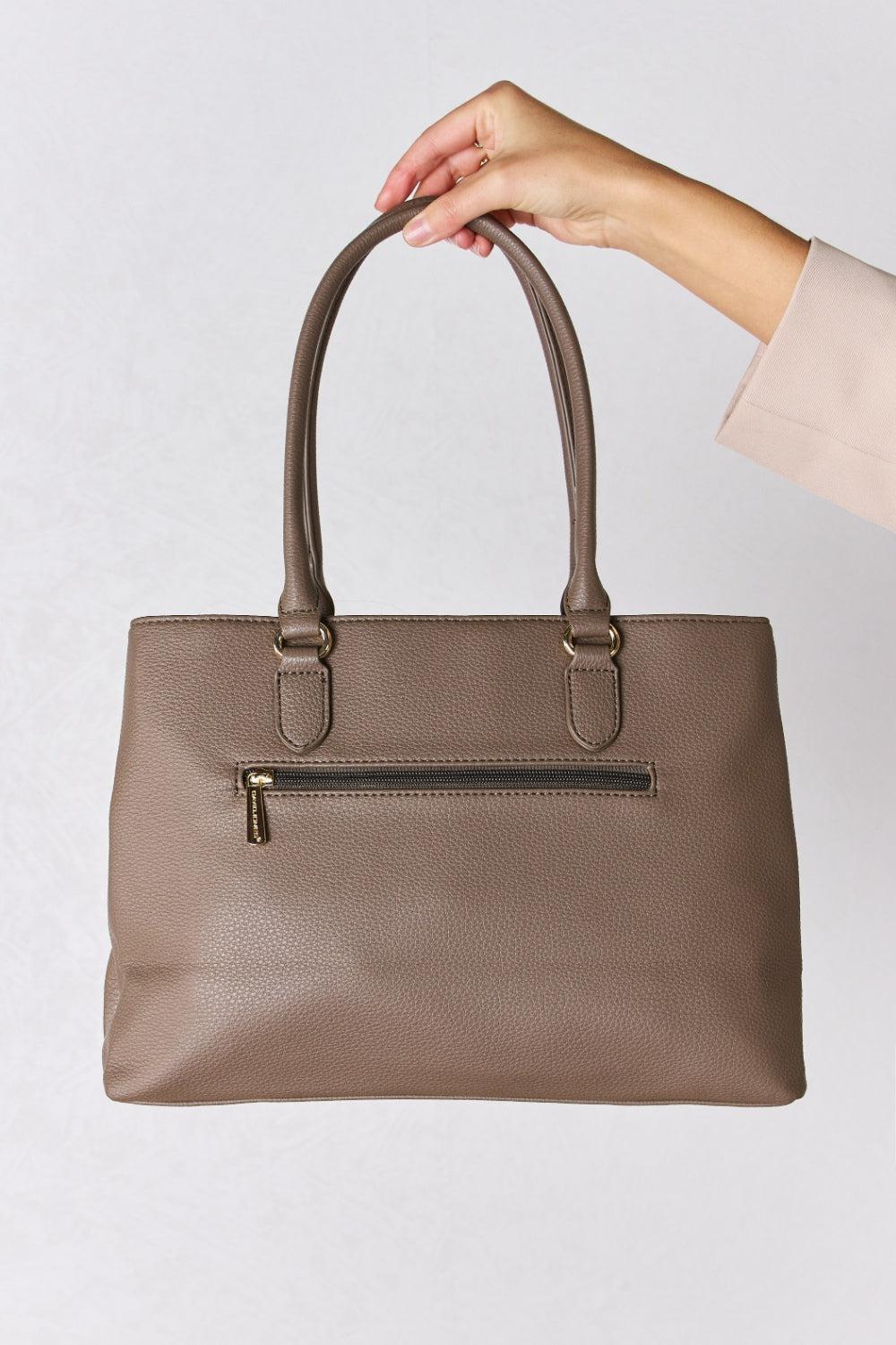 Elevate Your Style with Our Premium Leather Handbag-handbags-Trendsi-Evelyns Fashion