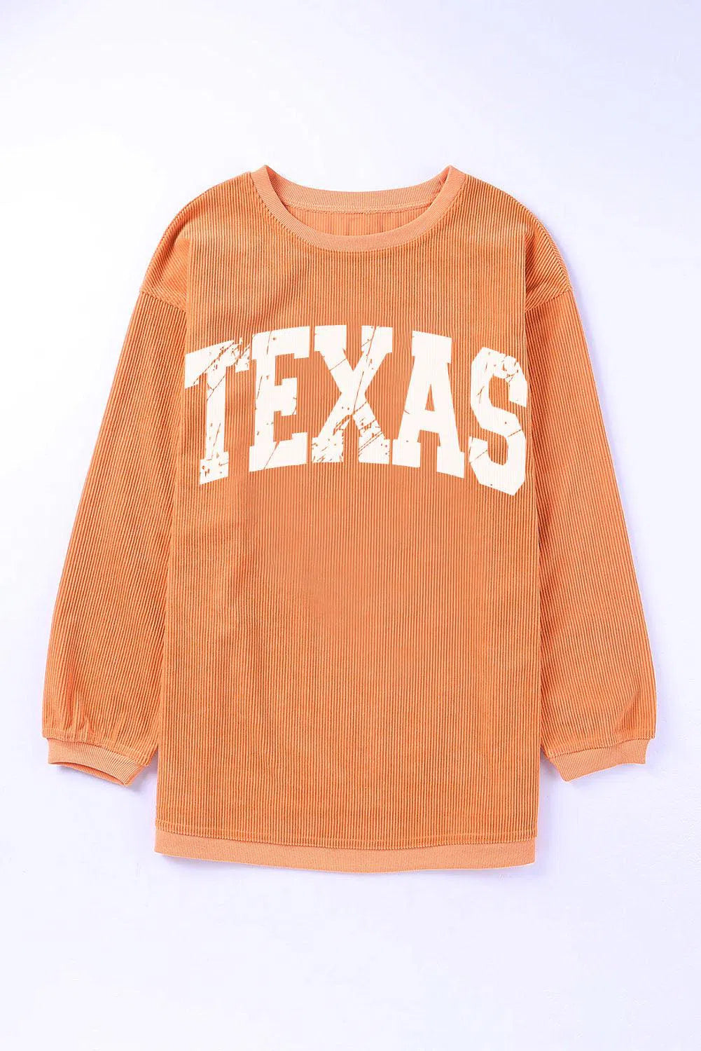 TEXAS Long Sleeve Sweatshirt – Cozy & Stylish State Pride, [Evelyns Fashion]