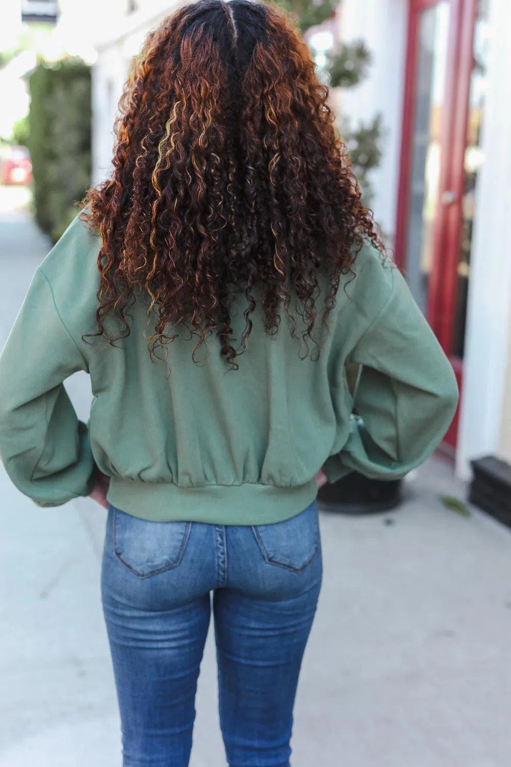 Trendy Green Boyfriend Jacket – Stylish & Comfortable for Weekends, [Evelyns Fashion]