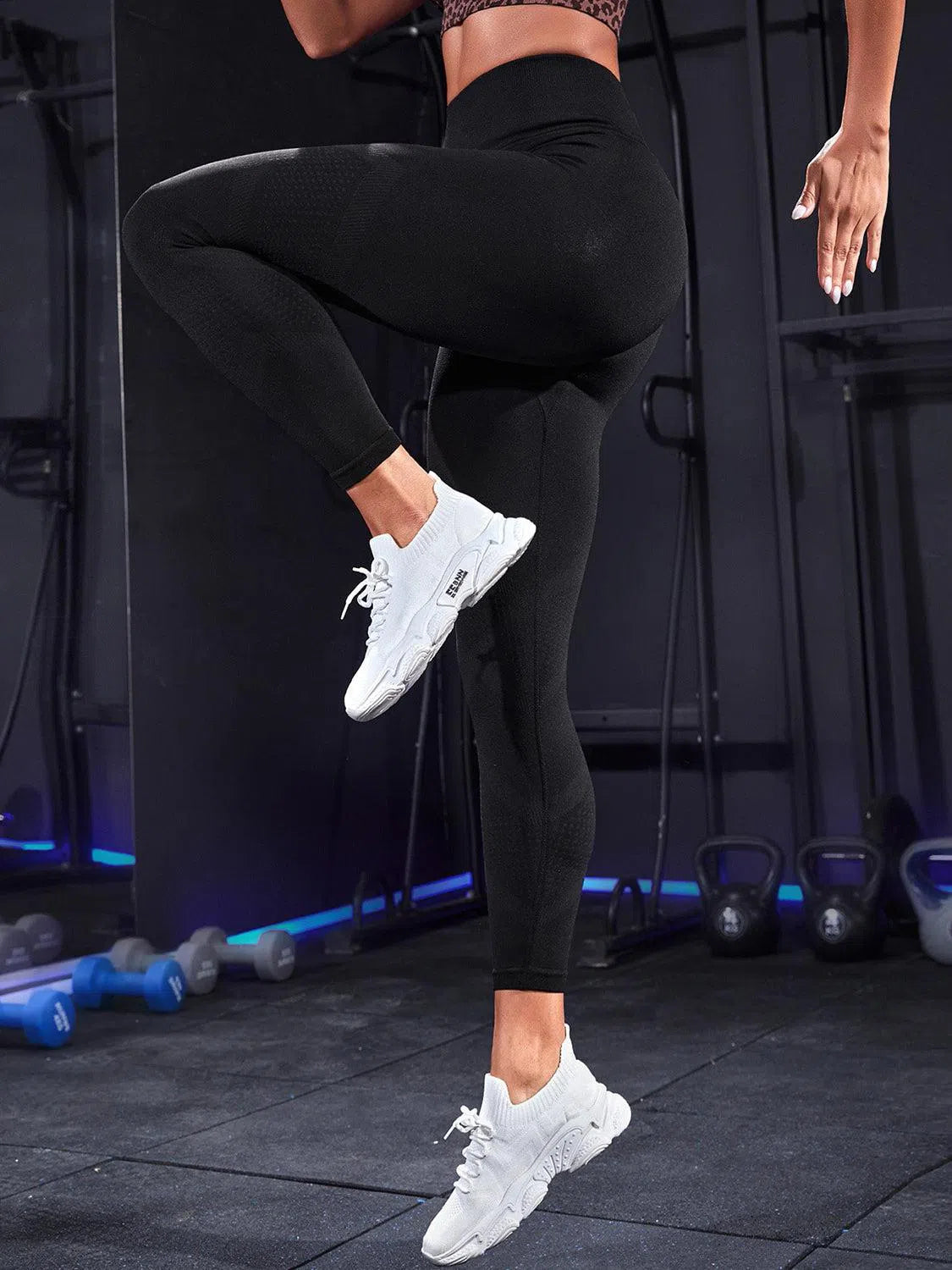 High Waist Active Leggings – Stylish & Performance-Ready Activewear, [Evelyns Fashion]