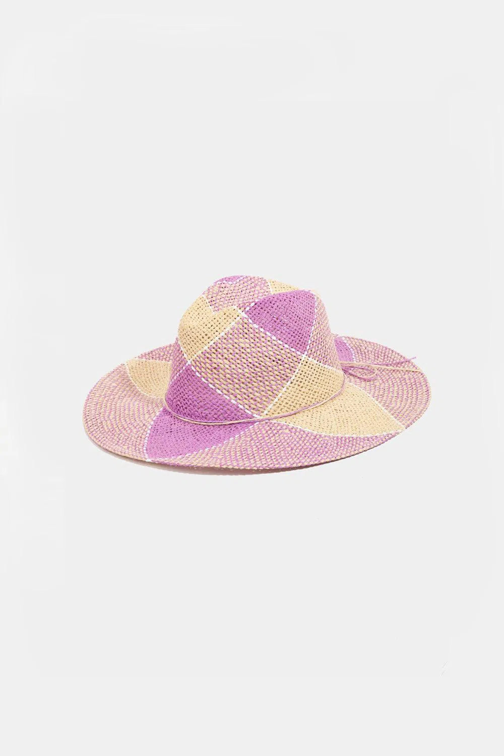 Straw Braid Hat – Timeless Elegance for Sunny Days, [Evelyns Fashion]