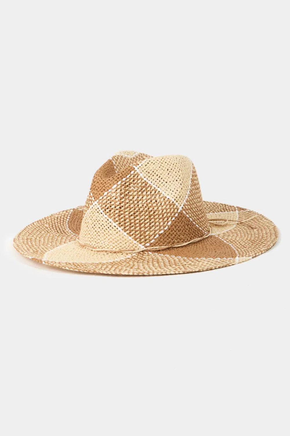 Straw Braid Hat – Timeless Elegance for Sunny Days, [Evelyns Fashion]