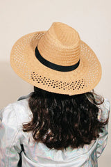 Straw Sun Hat – Timeless Elegance for Sunny Days, [Evelyns Fashion]