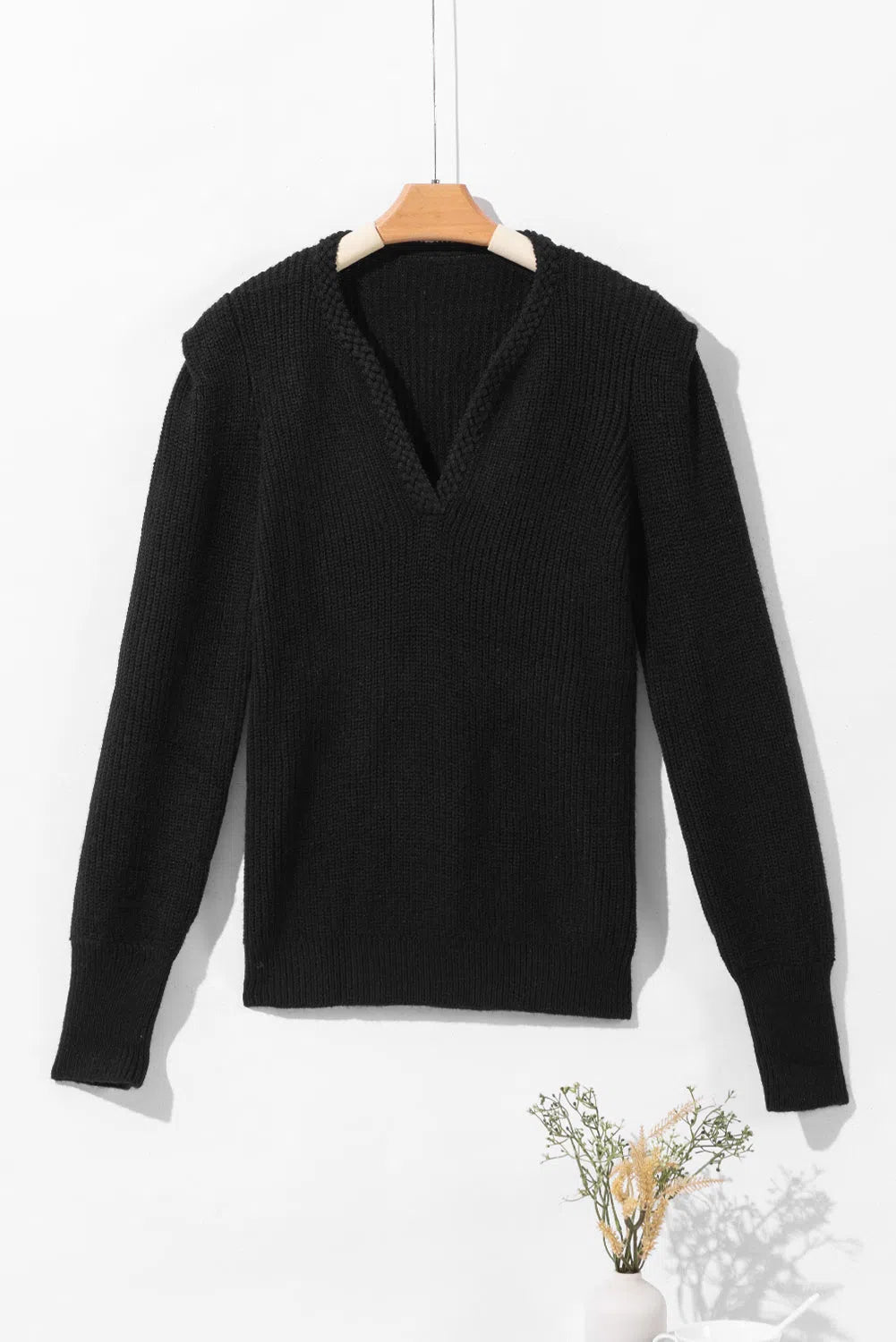 Stylish Notched Sweaters – Year-Round Comfort & Style, [Evelyns Fashion]