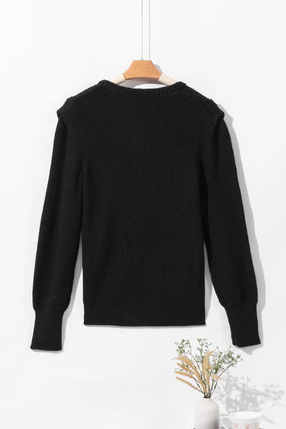 Stylish Notched Sweaters – Year-Round Comfort & Style, [Evelyns Fashion]